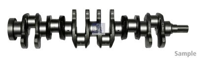 Crankshaft replaces Scania 1399252