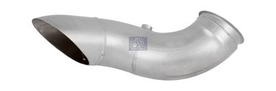 End pipe replaces Scania 1729067